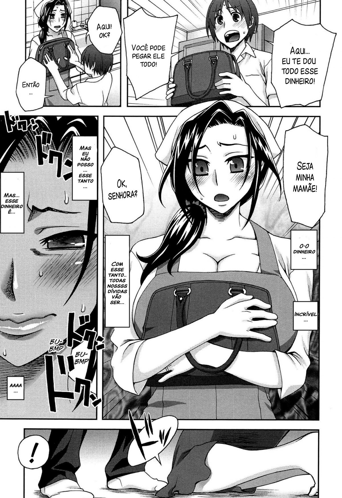 [Unagimaru] Mama no Nedan | The Neighbor Mama's Price (2-banme ni Suki na Hito) [Portuguese-BR] numero di immagine  11