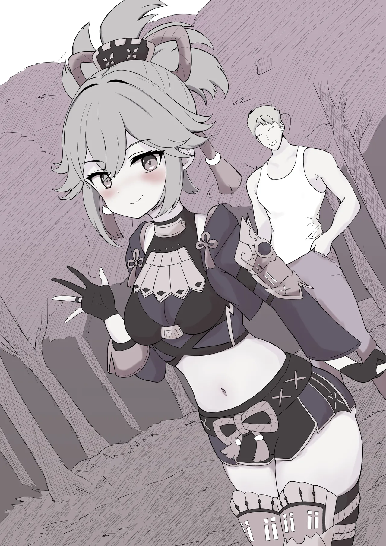 [Takenoko Pengin] NTR-teki Kuki Shinobu (Genshin Impact) [Japanese, Chinese] numero di immagine  11