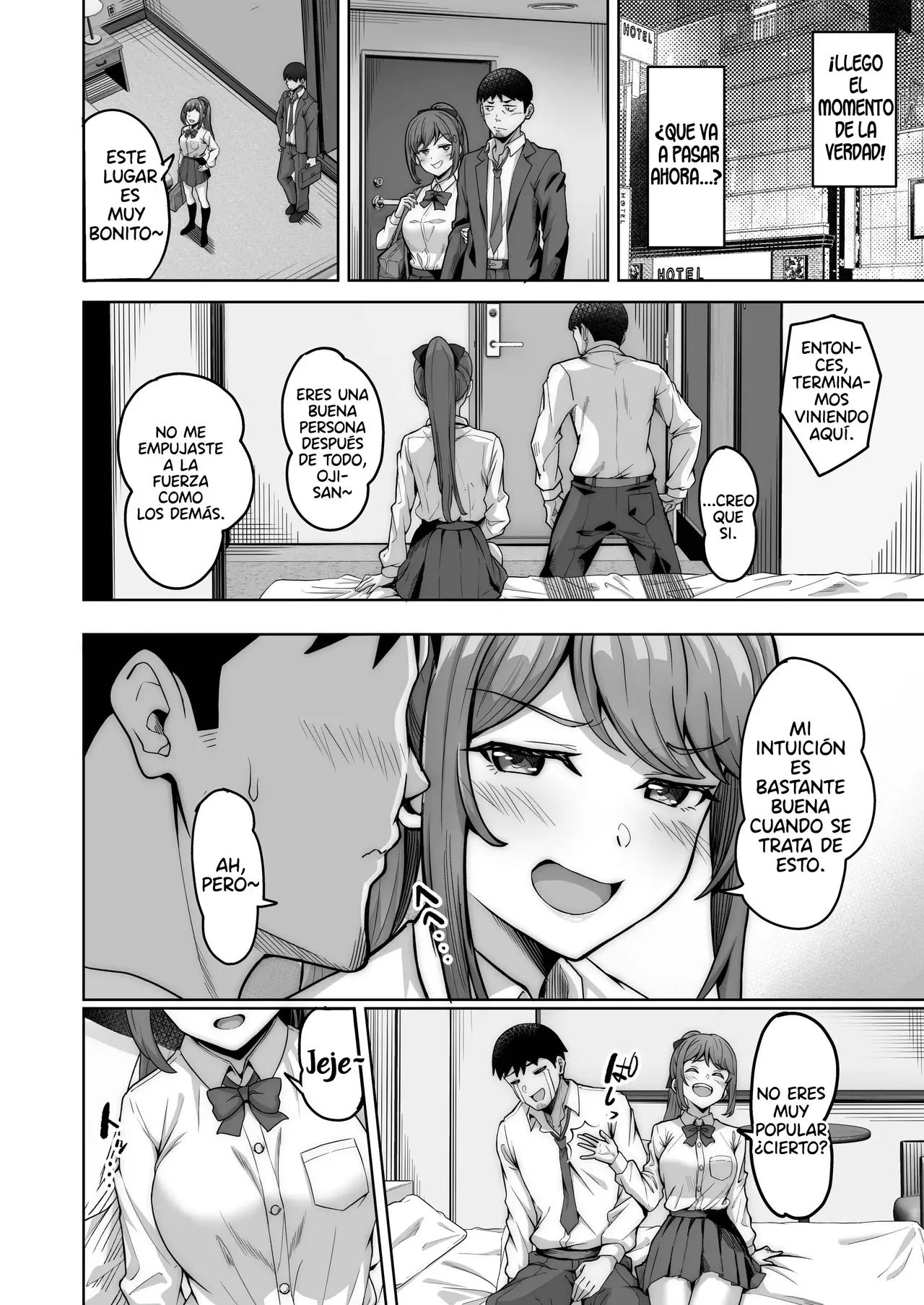 [Jyuu Sensya Usagitai (Takano Tomohiro)] Nonoka-chan no Papakatsu Nikki｜El Diario de Nonoka-chan y Su Sugar Daddy [Spanish] [Uraku Translations] [Decensored] image number 10