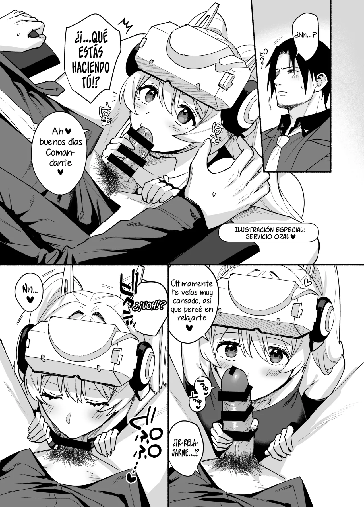 [AMAM (Sub Arare)] Shikikan-san to Ryousangata-chan no Ecchi na Yatsu Matome. +α (Goddess of Victory: Nikke) [Spanish] [Mapache Fansub] [Digital] изображение № 14