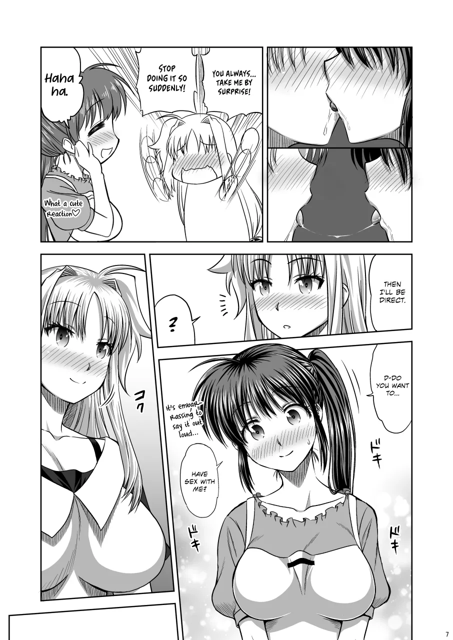 [Tsukune-ya (Kakitsubata Tsukune)] Futari no jikan | Our Time Together (Mahou Shoujo Lyrical Nanoha) [Digital] [English] [Omega Scans] image number 7