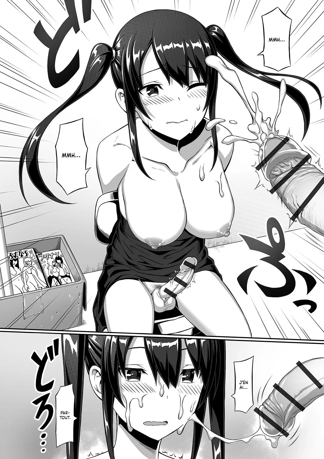 [Sentakuki] Otasaa Futanari Hime no Junan | Mais avec qui travaille la Princesse Futanari du club Manga ? (Futanari Friends! 07) [French] [Lopxi] 画像番号 12