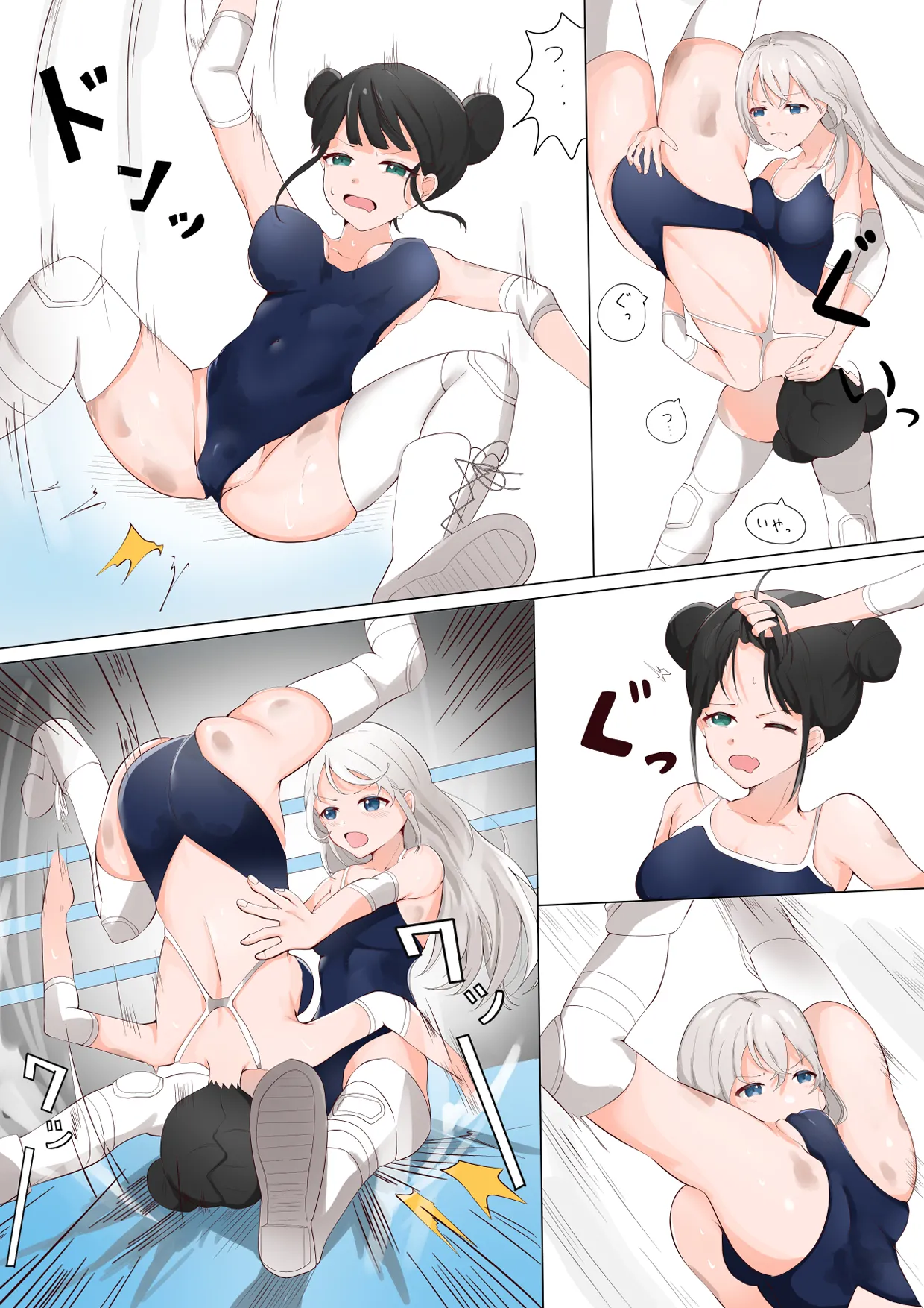 学校で女子プロレス! 全員失神失禁 むちむちJKマッチ編 image number 19