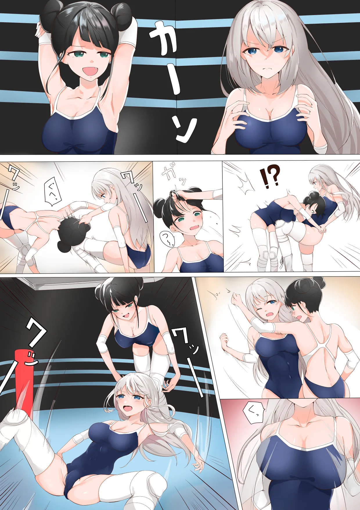 学校で女子プロレス! 全員失神失禁 むちむちJKマッチ編 image number 21