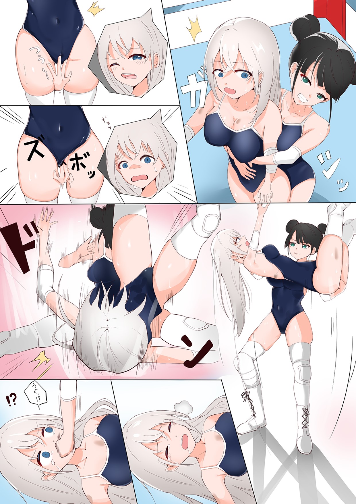 学校で女子プロレス! 全員失神失禁 むちむちJKマッチ編 image number 23