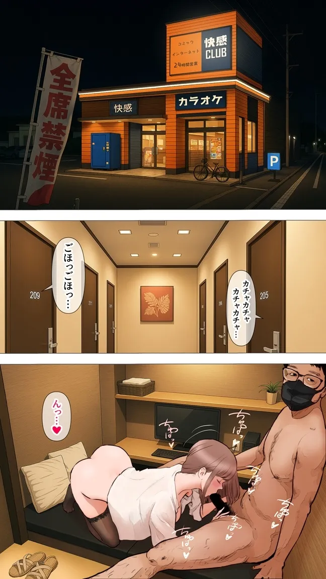 [Aino] Net Cafe Ni Te ♡ image number 1