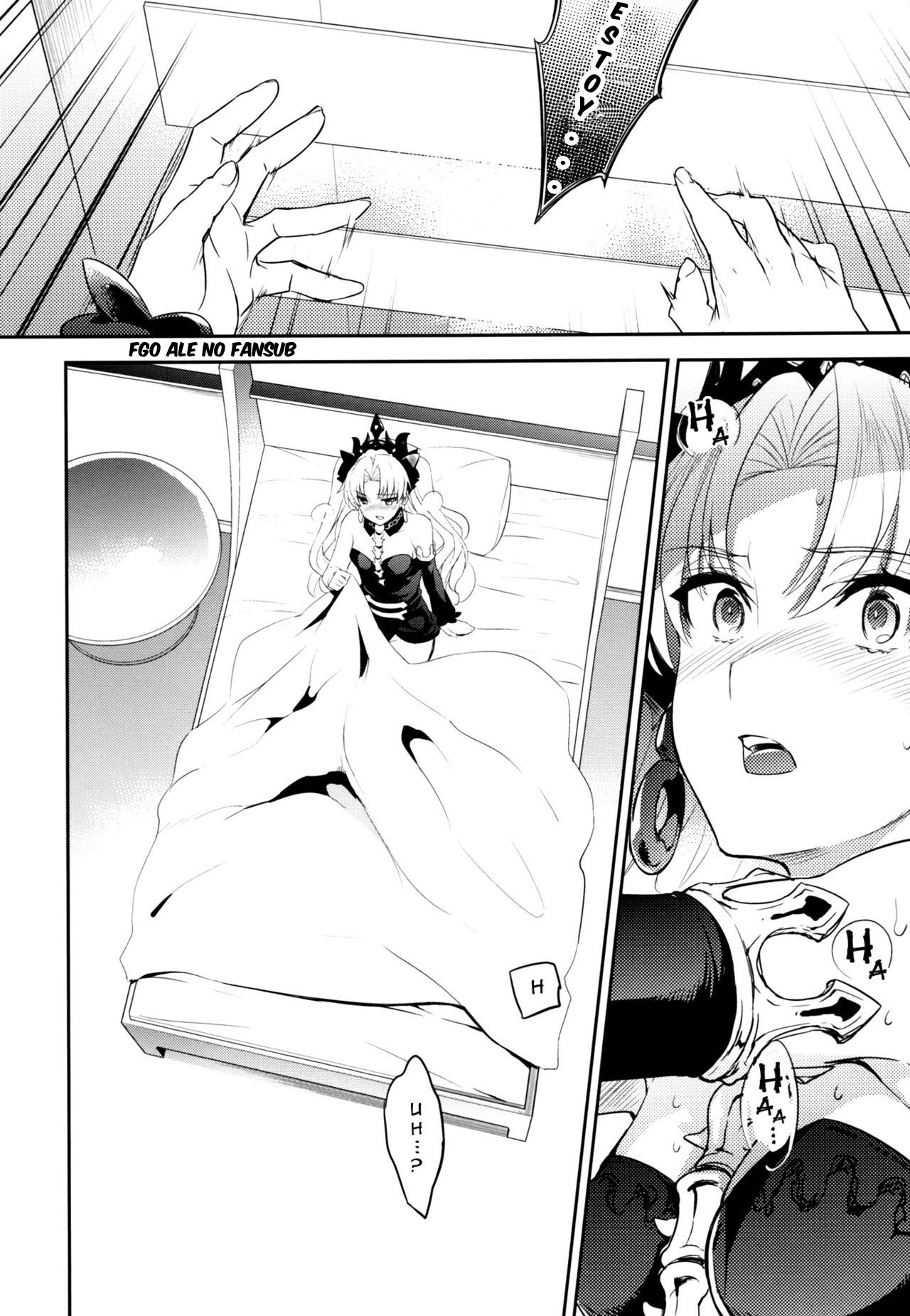 (C93) [Crazy9 (Ichitaka)] C9-33 Megami-sama no Hajimete Ereshkigal no Baai (Fate/Grand Order) [Spanish] изображение № 4