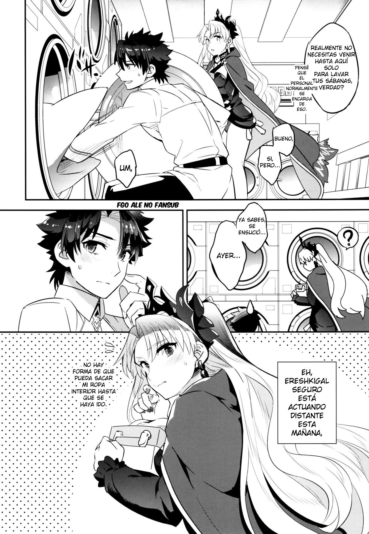 (C93) [Crazy9 (Ichitaka)] C9-33 Megami-sama no Hajimete Ereshkigal no Baai (Fate/Grand Order) [Spanish] изображение № 6