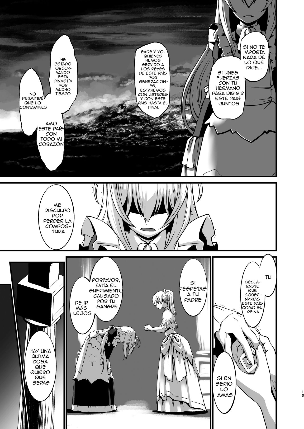 Kishi Danchou Kairakusu Kakute Kishi Danchou Hime Kishi To Naru Ch. 4 | Así el caballero comandante se volvió la princesa caballero 画像番号 12