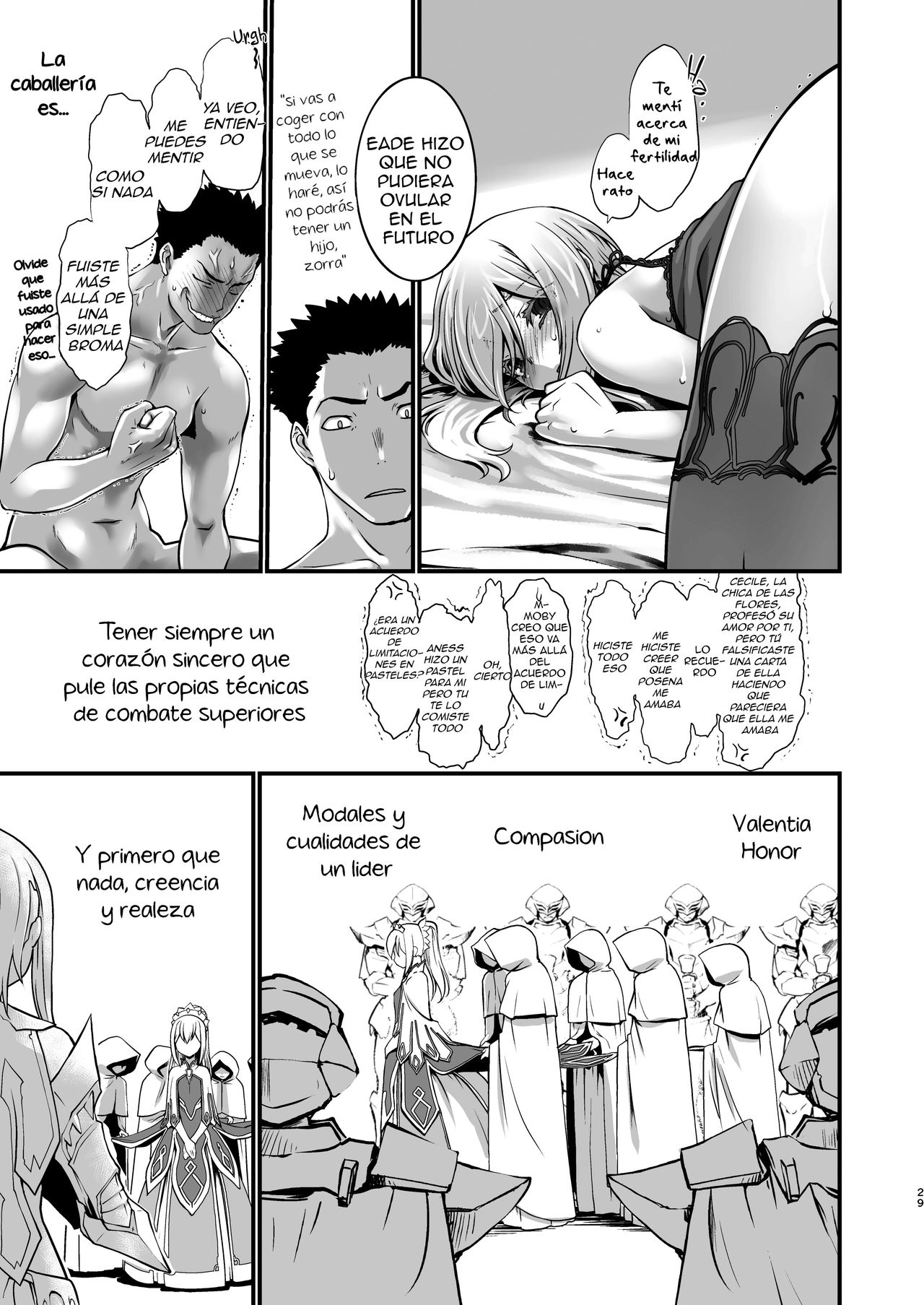 Kishi Danchou Kairakusu Kakute Kishi Danchou Hime Kishi To Naru Ch. 4 | Así el caballero comandante se volvió la princesa caballero 画像番号 28