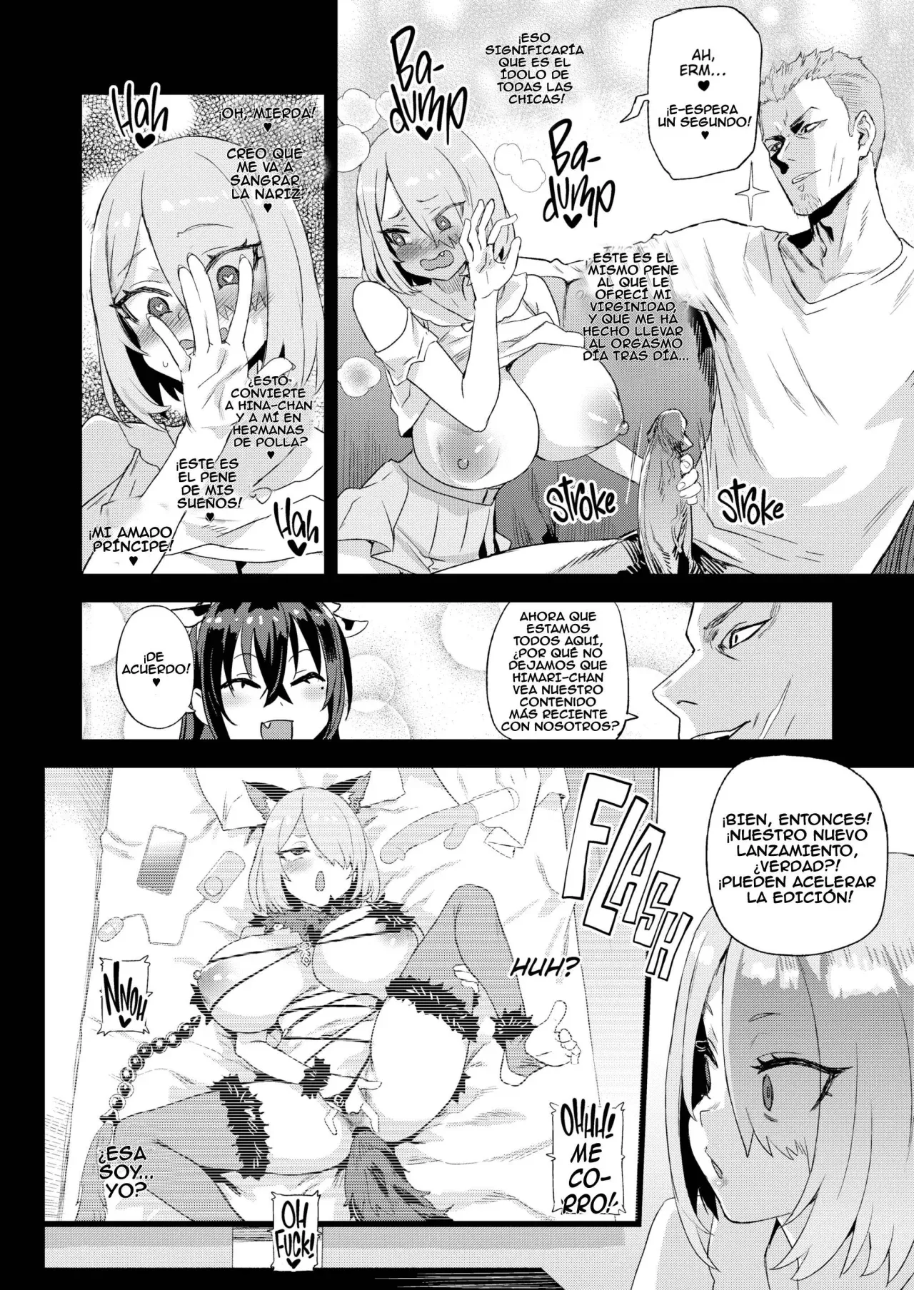 [Fatalpulse (Asanagi)] Kijouin Sensei no Harem LIVE - Kijouin Sensei's Harem Project [Spanish] [DARKSIDE] numero di immagine  25