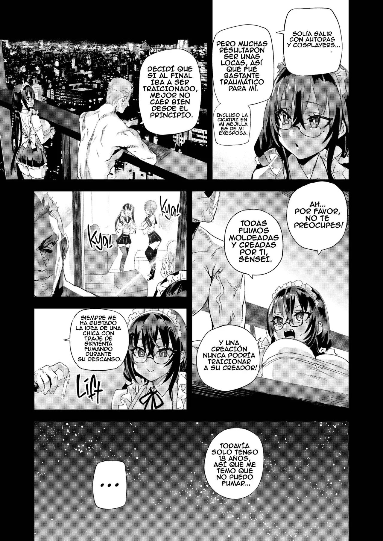 [Fatalpulse (Asanagi)] Kijouin Sensei no Harem LIVE - Kijouin Sensei's Harem Project [Spanish] [DARKSIDE] numero di immagine  54