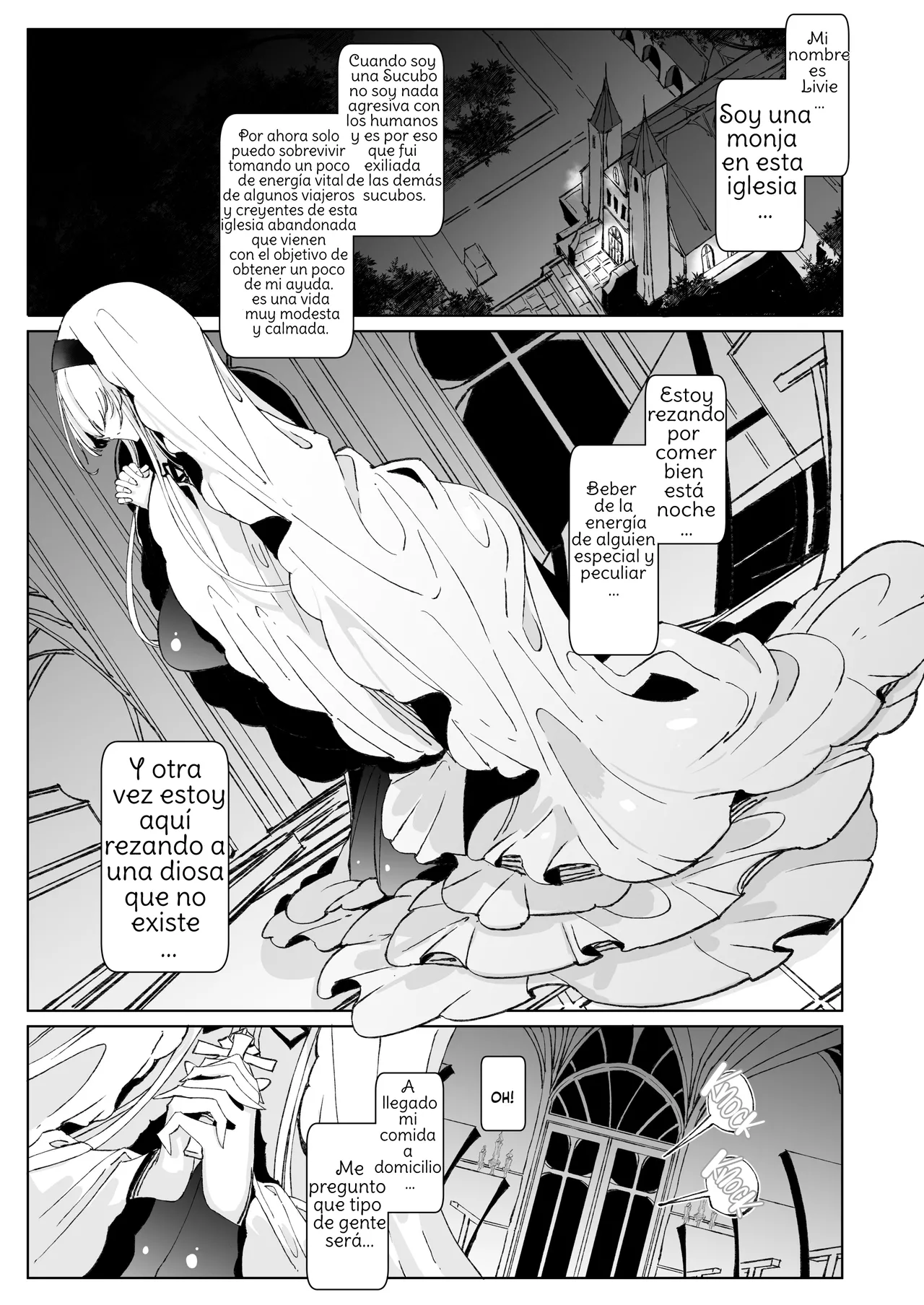 [Metronauts (Tsumetoro)] The Marked Oblivious Princess Knight and the Succubus Sister's All-You-Can-Eat Lesbian Oil Massage [2D Market] [Spanish] [Amaterasu] 画像番号 2