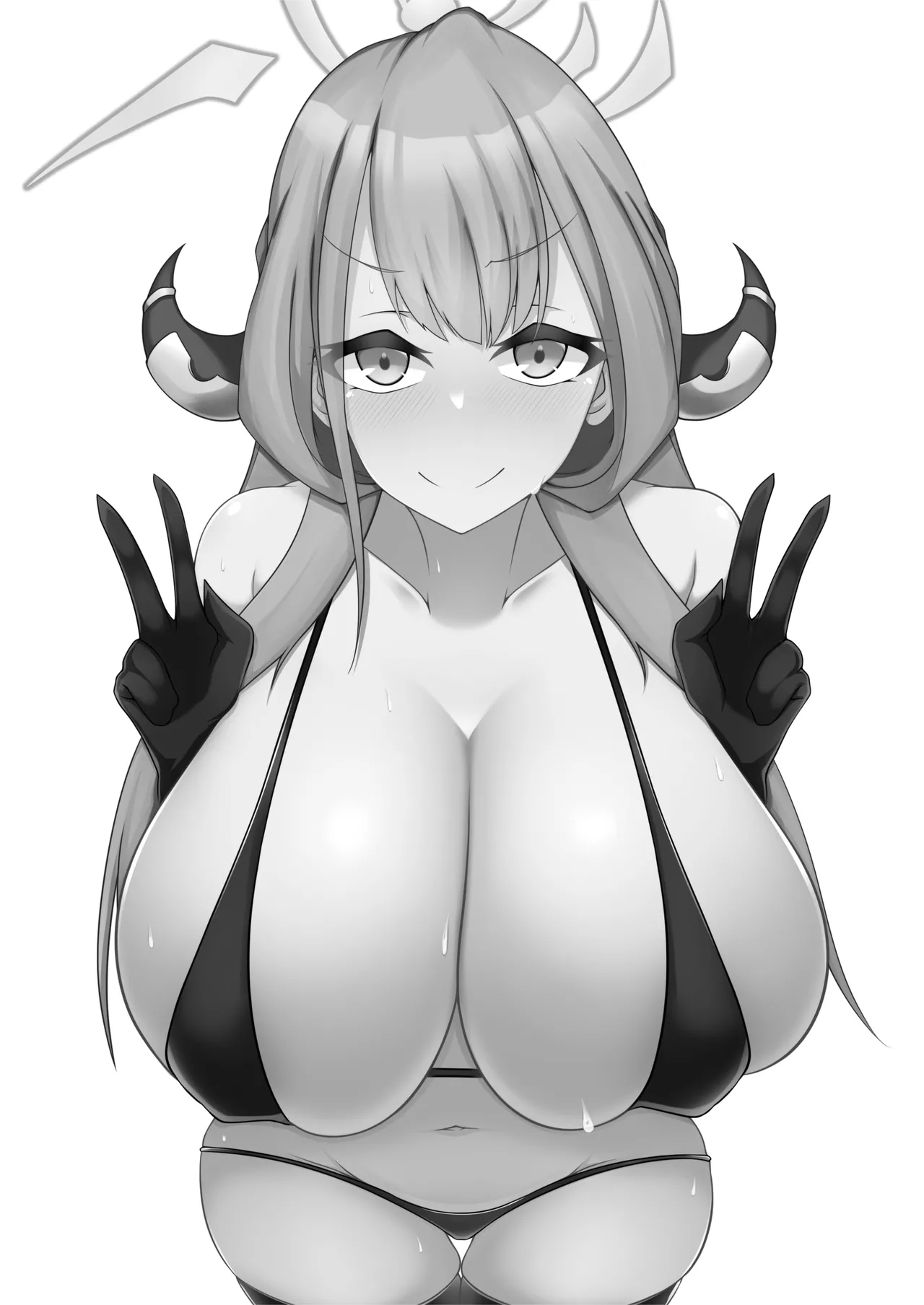 [Kani Zousui (Ragi Rico)] Chibusa Enshuu (Blue Archive) [Chinese] [Digital] image number 2