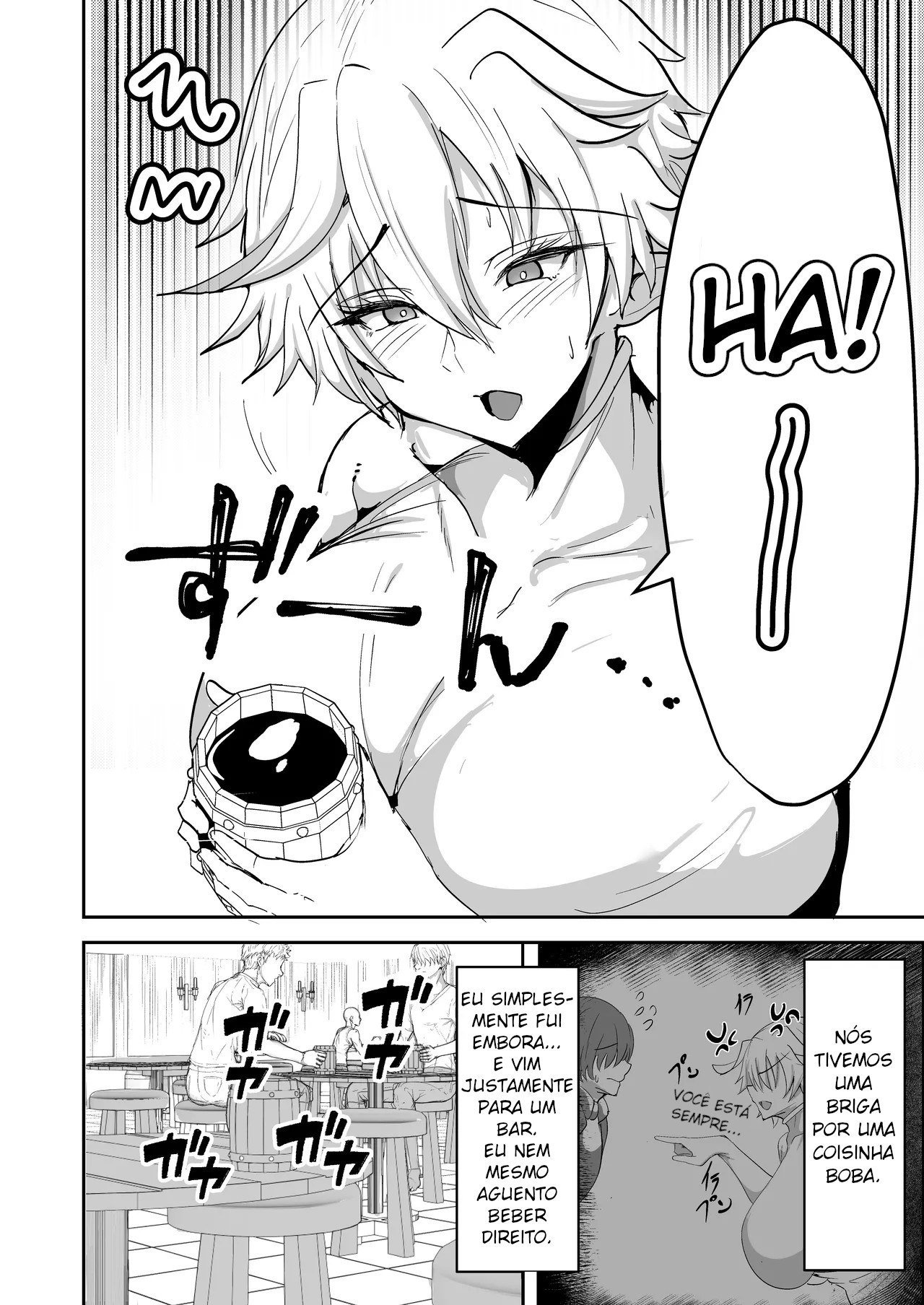 [Drill Sakiika (Namaman)] Dekapai Elf ga Ayatsurarete NTR Koubi Sareru Hon [Portuguese-BR] [Digital] image number 5