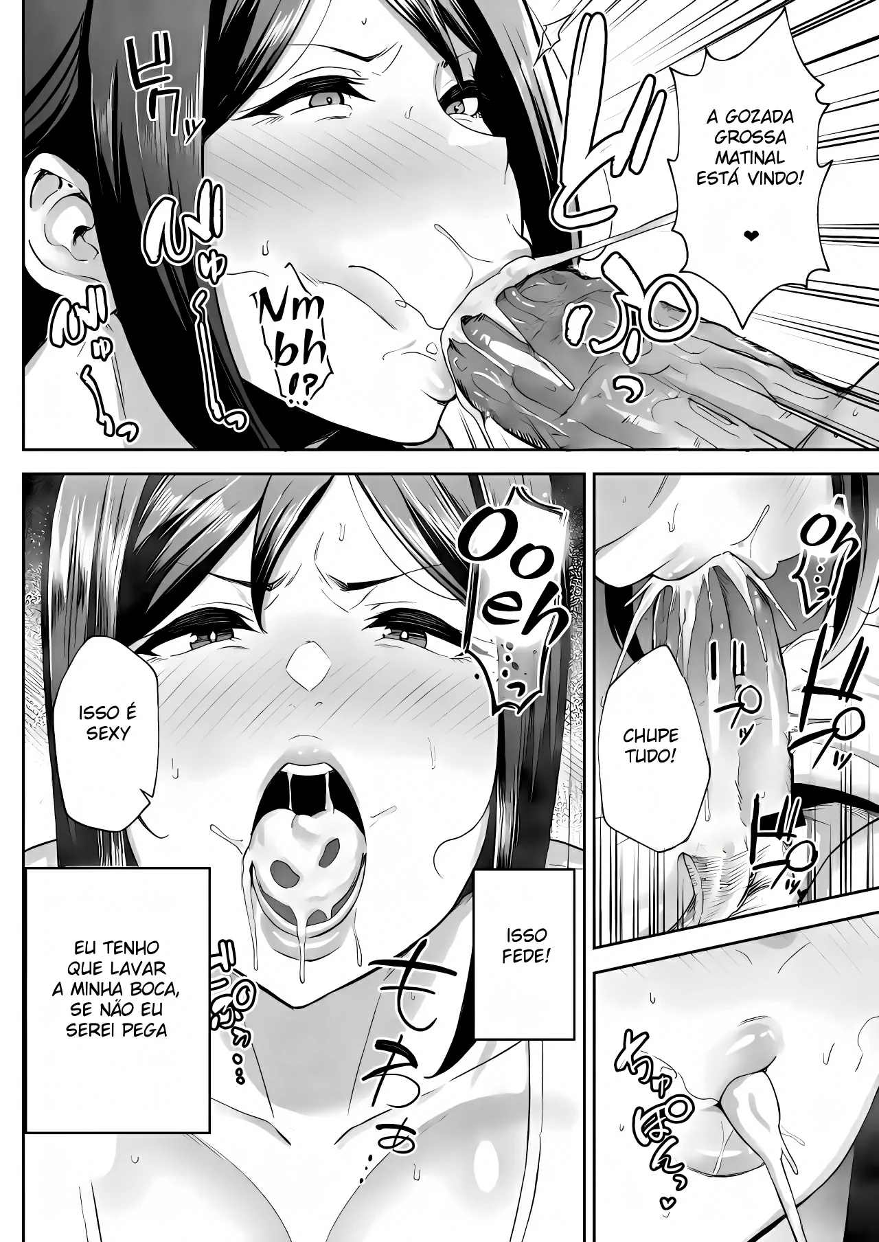 [Golden Bazooka (Gagarin Kichi)] Ichiban Michika de Eroi Mesu Miyuki ~Haha dakedo, Shikosaru Musuko ni Komattemasu...~ [Portuguese-BR] 画像番号 19