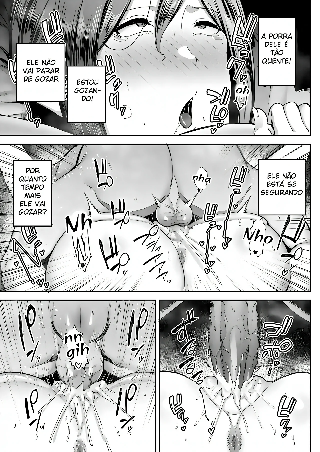 [Golden Bazooka (Gagarin Kichi)] Ichiban Michika de Eroi Mesu Miyuki ~Haha dakedo, Shikosaru Musuko ni Komattemasu...~ [Portuguese-BR] 画像番号 42