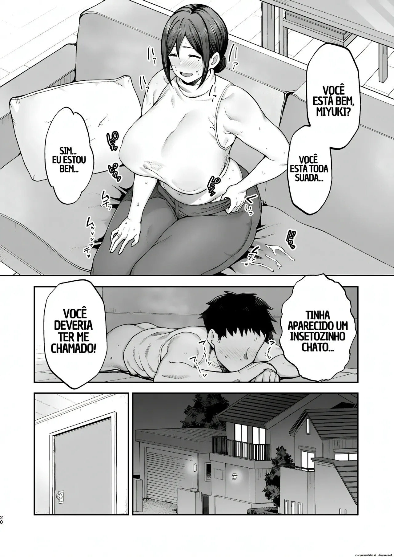 [Golden Bazooka (Gagarin Kichi)] Ichiban Michika de Eroi Mesu Miyuki 2 ~Haha Dakedo, Musuko to Kinyoku Hajimemasu.~ [Portuguese-BR] 画像番号 21