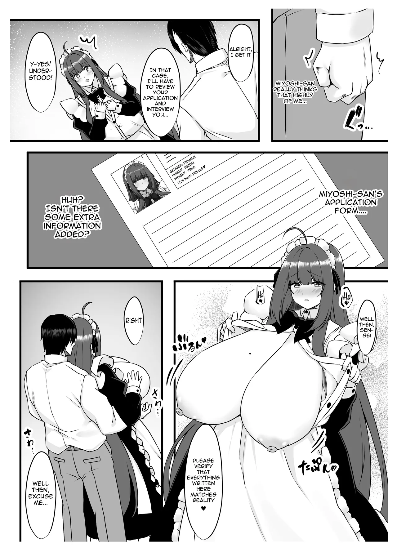 [Script Garden (Arashiki Mamizu)] Oshiego Maid no Shuukatsu Jijou - JOB HUNTING SITUATION OF STUDENT MAID [English] [meganekun_tl] [Digital] image number 10