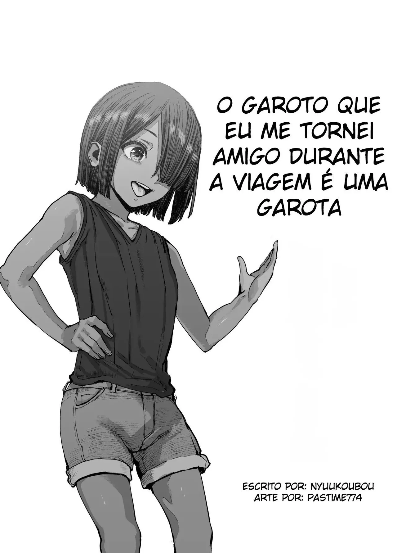 [Nyuu Koubou (pastime774)] Tabisaki de Nakayoku Natta Ko ga Otoko to Omottetara Onnanoko datta Ken!! EX [Portuguese-BR] [Digital] 图片编号 2