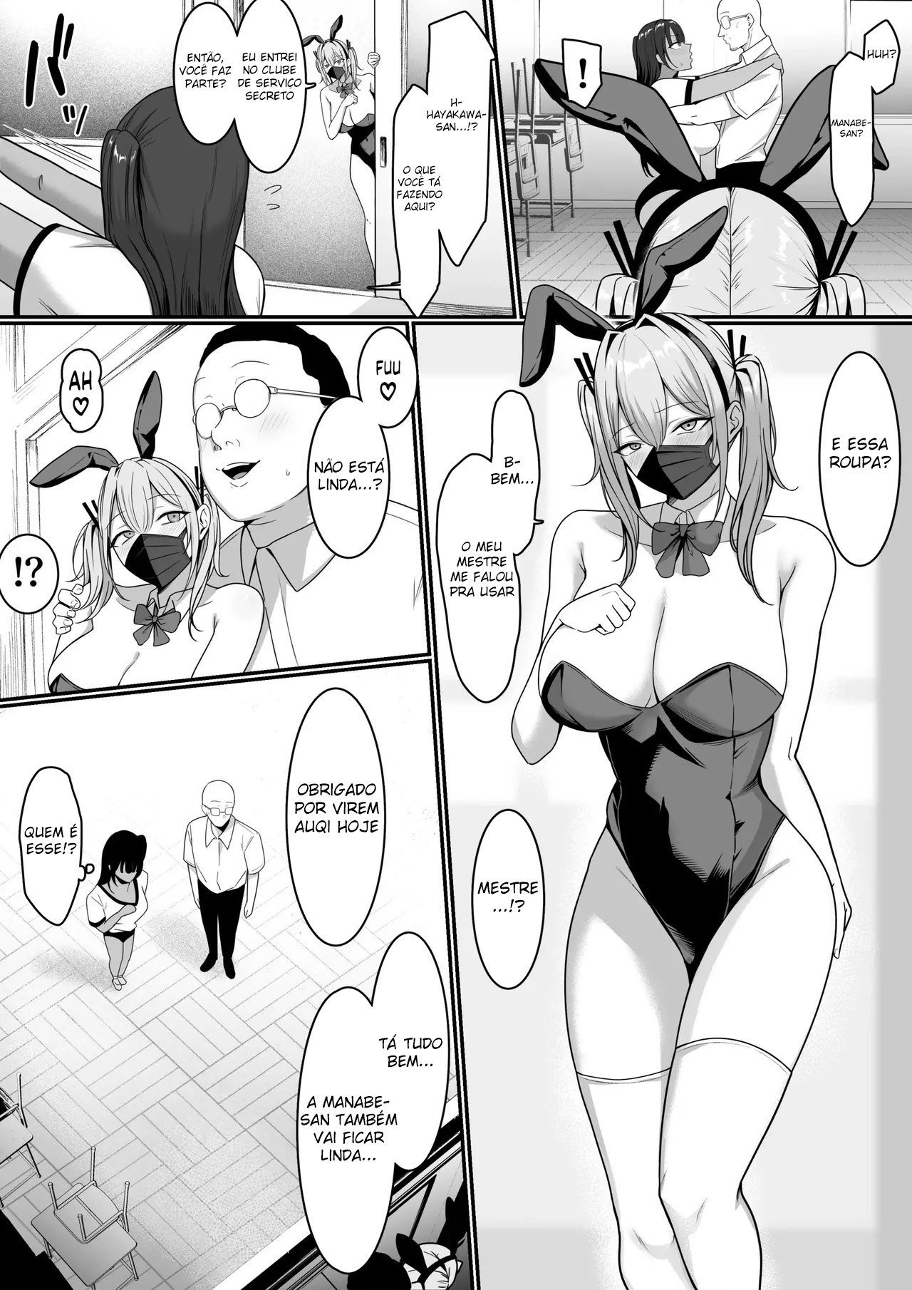 [Shirasudon] Ura Gakuen Houshi-bu! [Portuguese-BR] image number 35