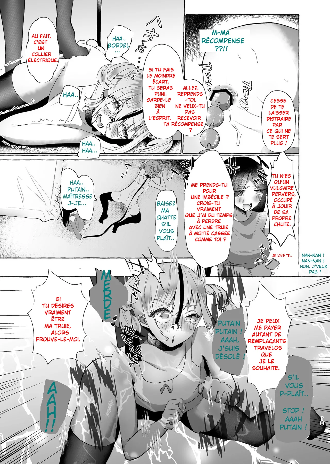 [Tanoshii Suizokukan (Umino Ryou)] Shion 100% Feminisation ~ Du Choupi à la Truie ~ [French][M.aurin] image number 17