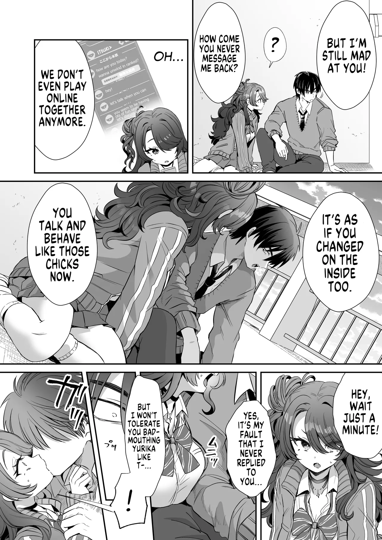 [ZUZUZU (Kamiya Zuzu)] Asa Okitara Onnanoko ni Natta『InKya no Boku』ga Gyaru ni Naru Made | How Waking Up as a Girl has Turned me from a Gloomy Guy into a Gyaru [English] [GTF] 画像番号 18