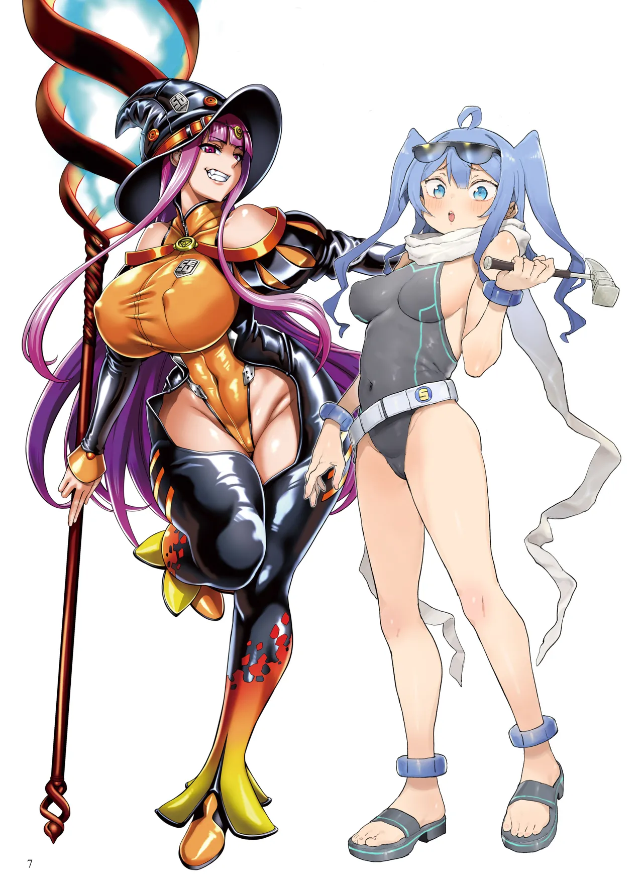 [Ijou Nouryoku Kenkyuukaihatsu Kikou (Various)] Inousha Shoujo Kesson Goudou II ―Reunion of the Heroes― [Russian] 画像番号 7