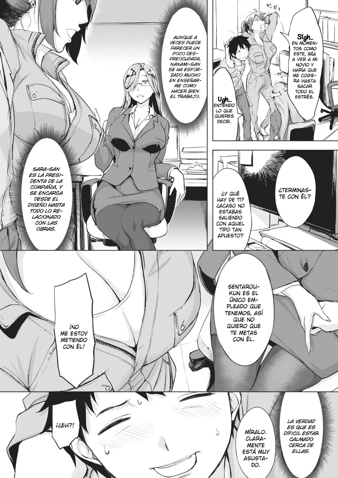 [utu] Shiken wa Tsurai yo | Difícil prueba de trabajo (COMIC Shitsurakuten 2021-01) [Spanish] [SkeScans] [Digital] 图片编号 3