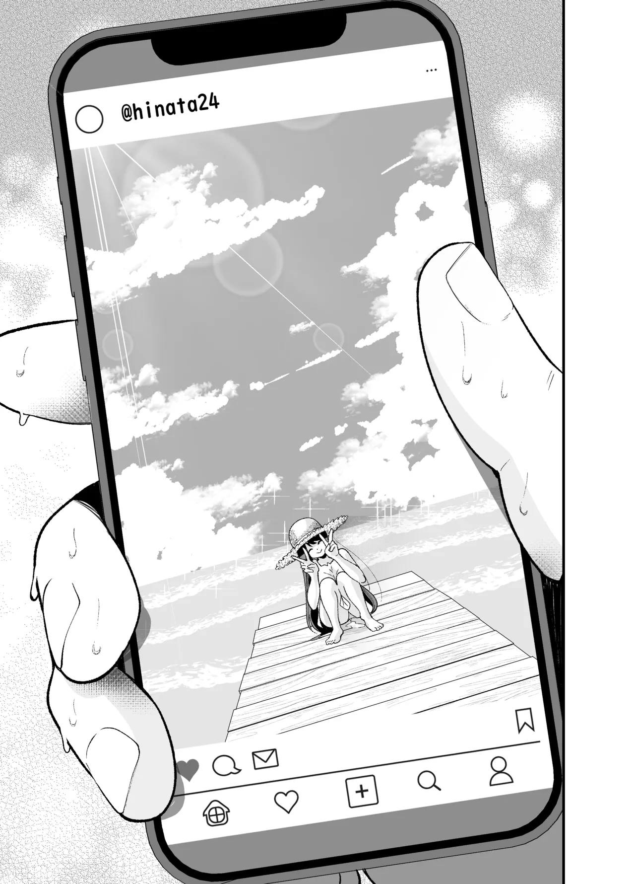 [NanokaH (Shirotobi)] Inaka ni Hikko Shita Osananajimi ~Ano Onna ga Nikubenki tte Shiranai no Omae dake w~ image number 12