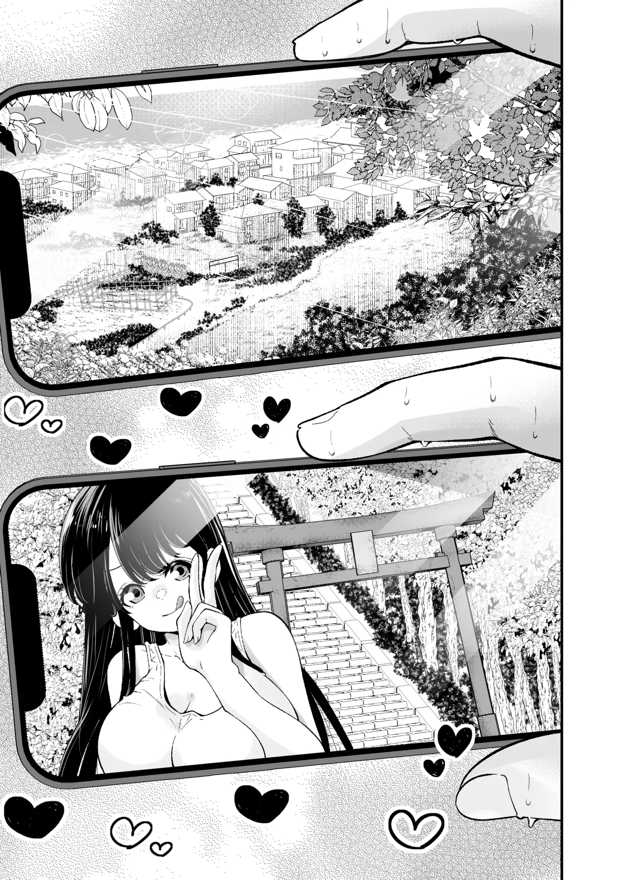 [NanokaH (Shirotobi)] Inaka ni Hikko Shita Osananajimi ~Ano Onna ga Nikubenki tte Shiranai no Omae dake w~ image number 14