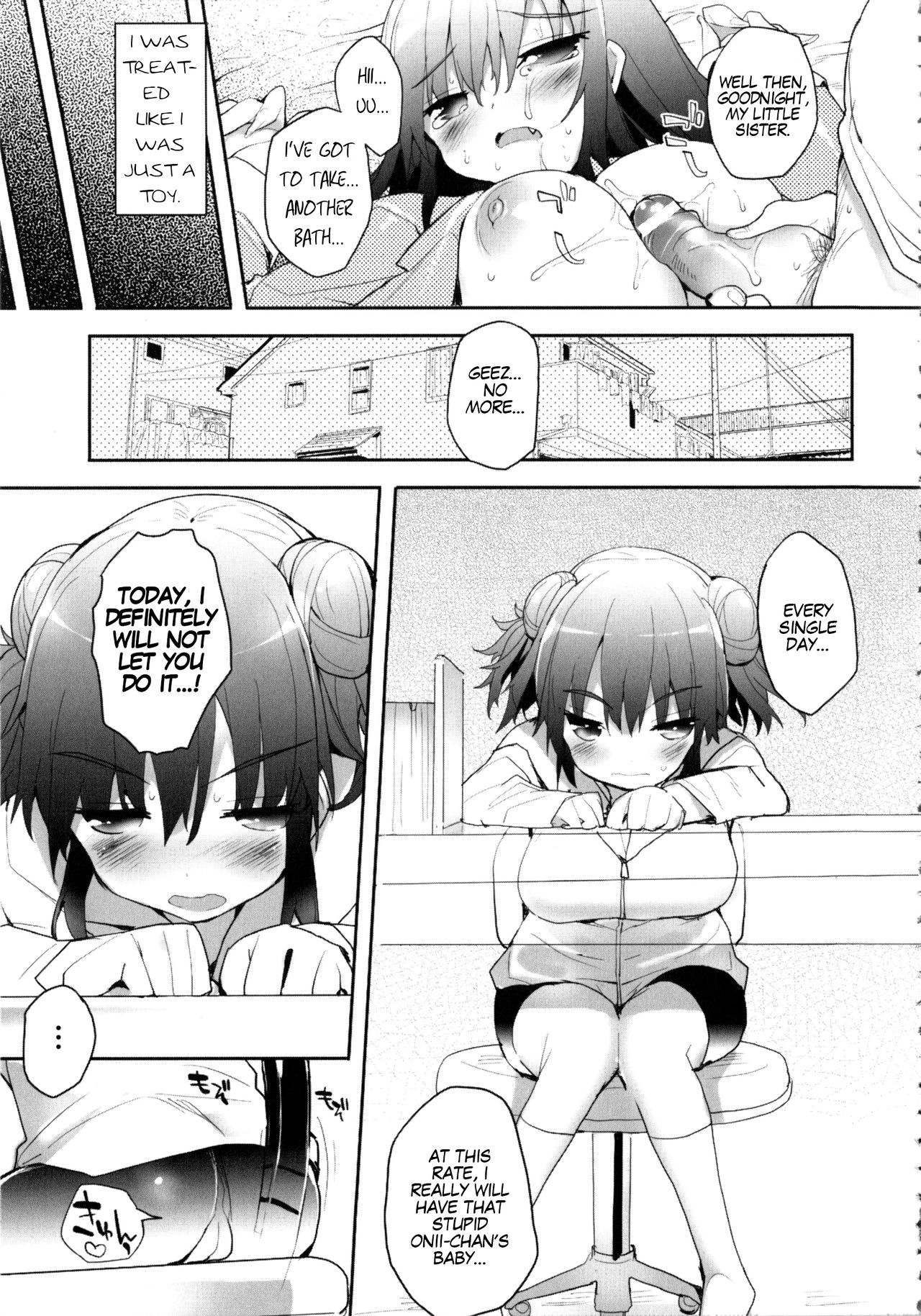 [Mutsutake] Imouto no Tabekata (MOMOPAN 21: Imouto Harami 2) [English] [head empty] image number 21