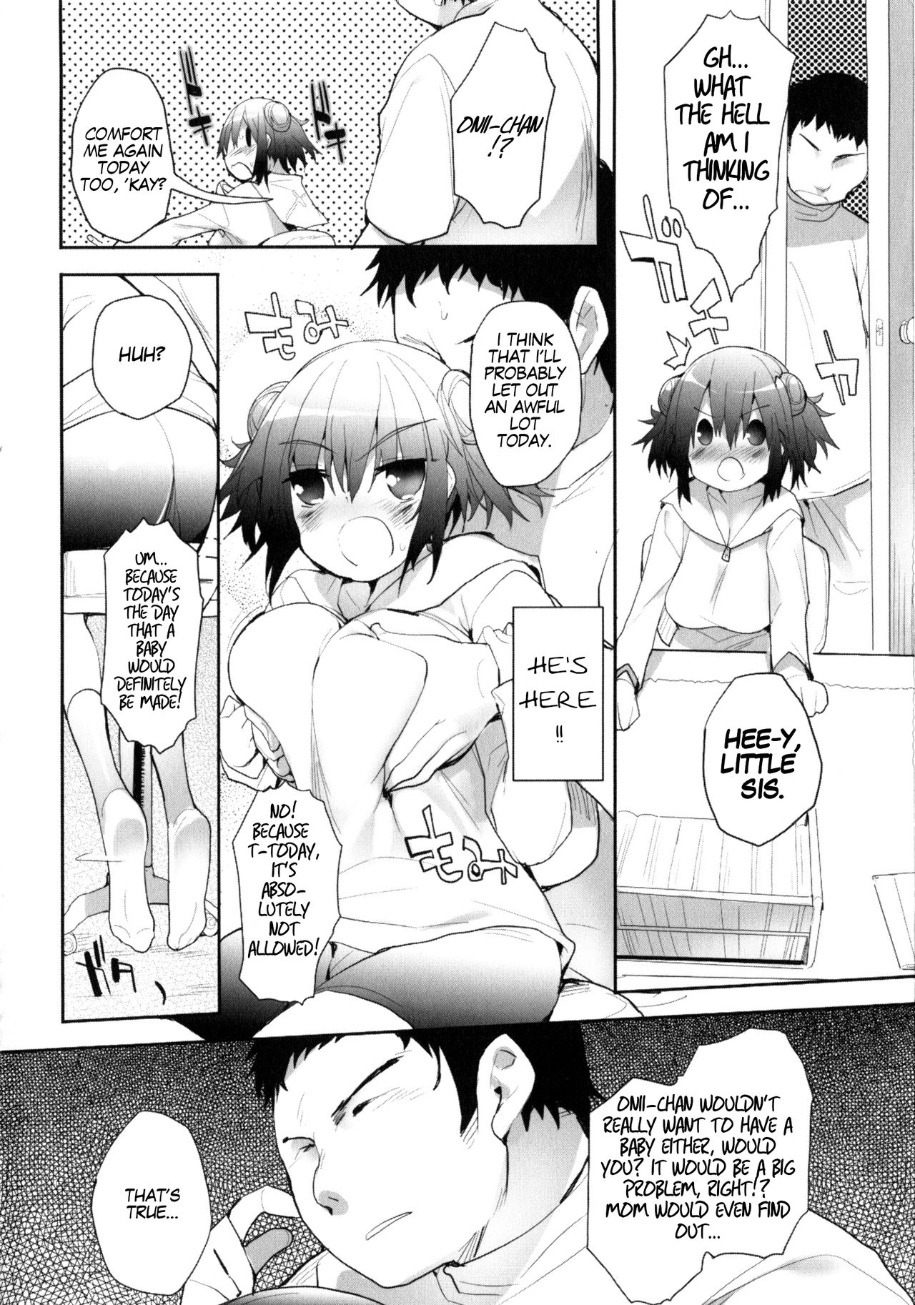 [Mutsutake] Imouto no Tabekata (MOMOPAN 21: Imouto Harami 2) [English] [head empty] image number 22