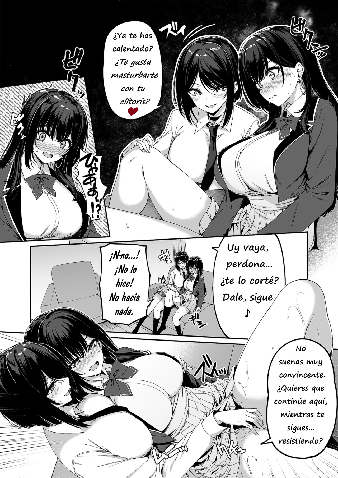 [Bottle Ship Bottler (Kazakura)] InCha Couple ga You Gal-tachi to SEX Training Suru Hanashi 5｜Una Pareja de Nerds y Unas Divertidas Gals Hacen Entrenamiento Sexual 5 [Spanish] [Earl Hickey0] image number 24