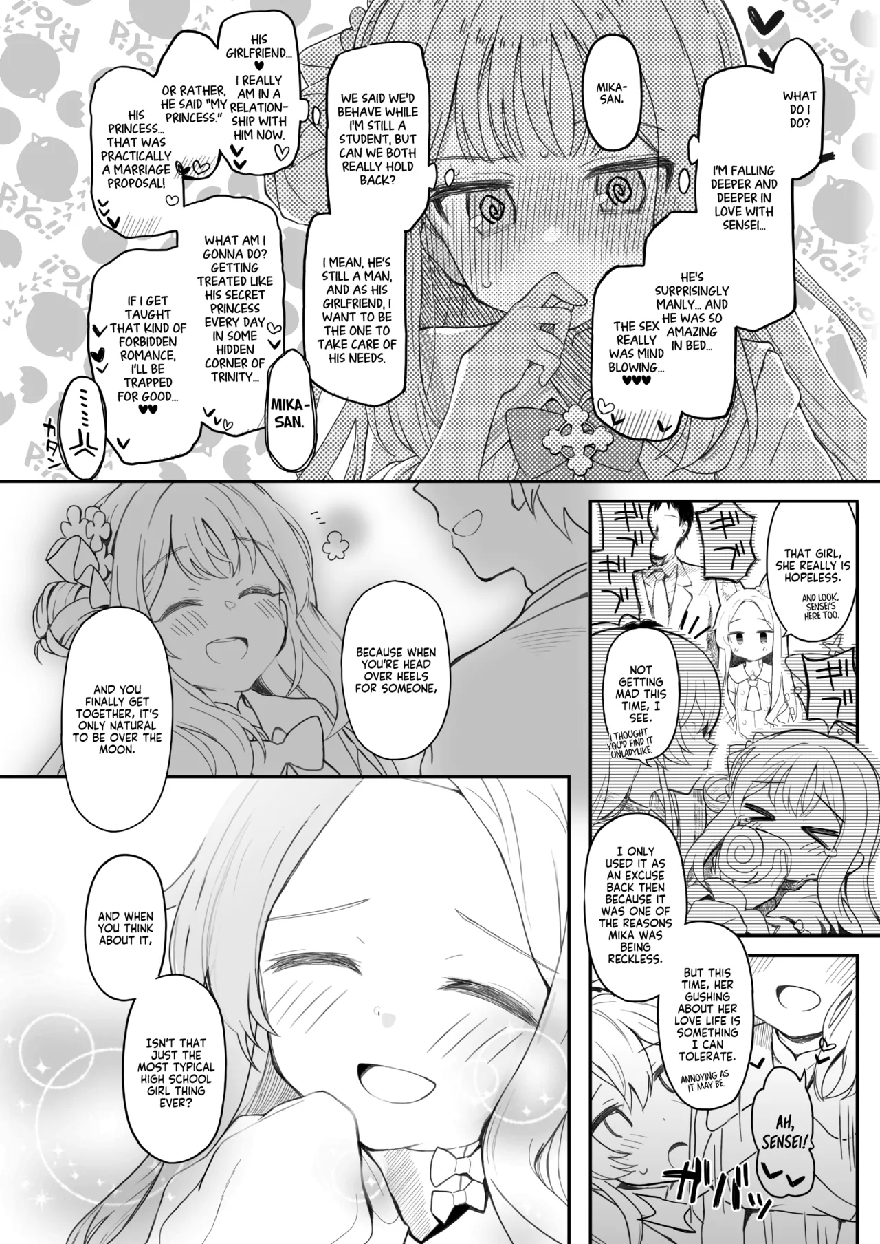 [Trick-color (Kirii Nao)] Tenshi de Warui Ko DEAREST (Blue Archive) [English] [Tea Party Scans] [Digital] Bildnummer 31