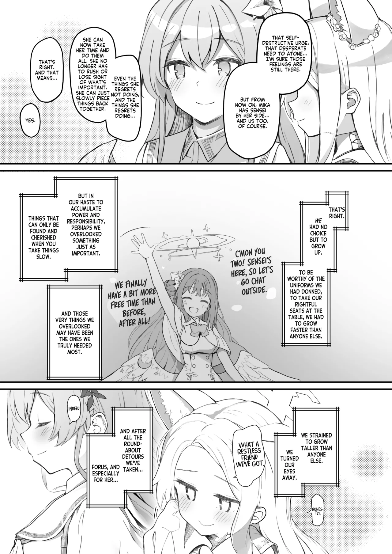 [Trick-color (Kirii Nao)] Tenshi de Warui Ko DEAREST (Blue Archive) [English] [Tea Party Scans] [Digital] Bildnummer 32