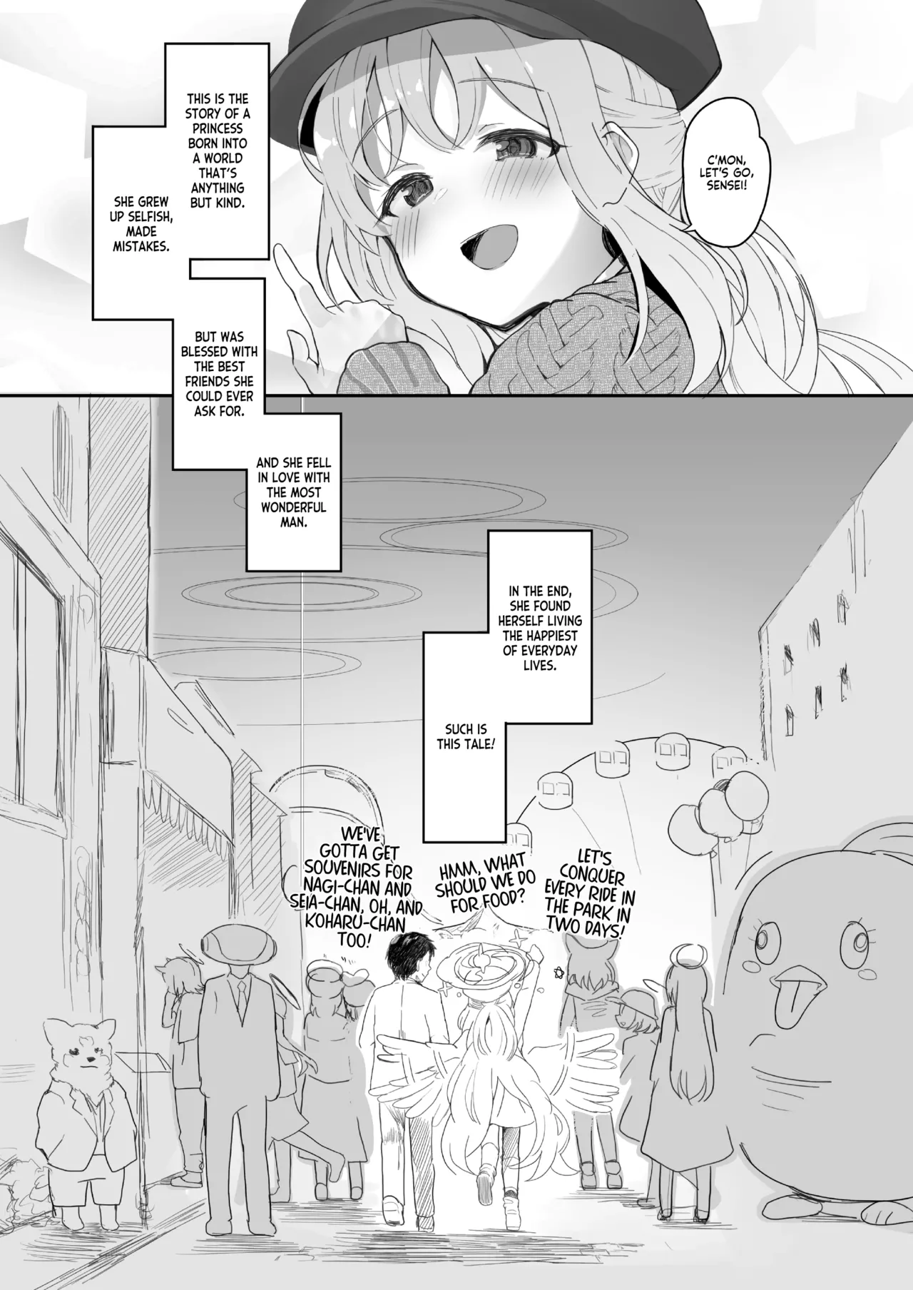 [Trick-color (Kirii Nao)] Tenshi de Warui Ko DEAREST (Blue Archive) [English] [Tea Party Scans] [Digital] Bildnummer 36