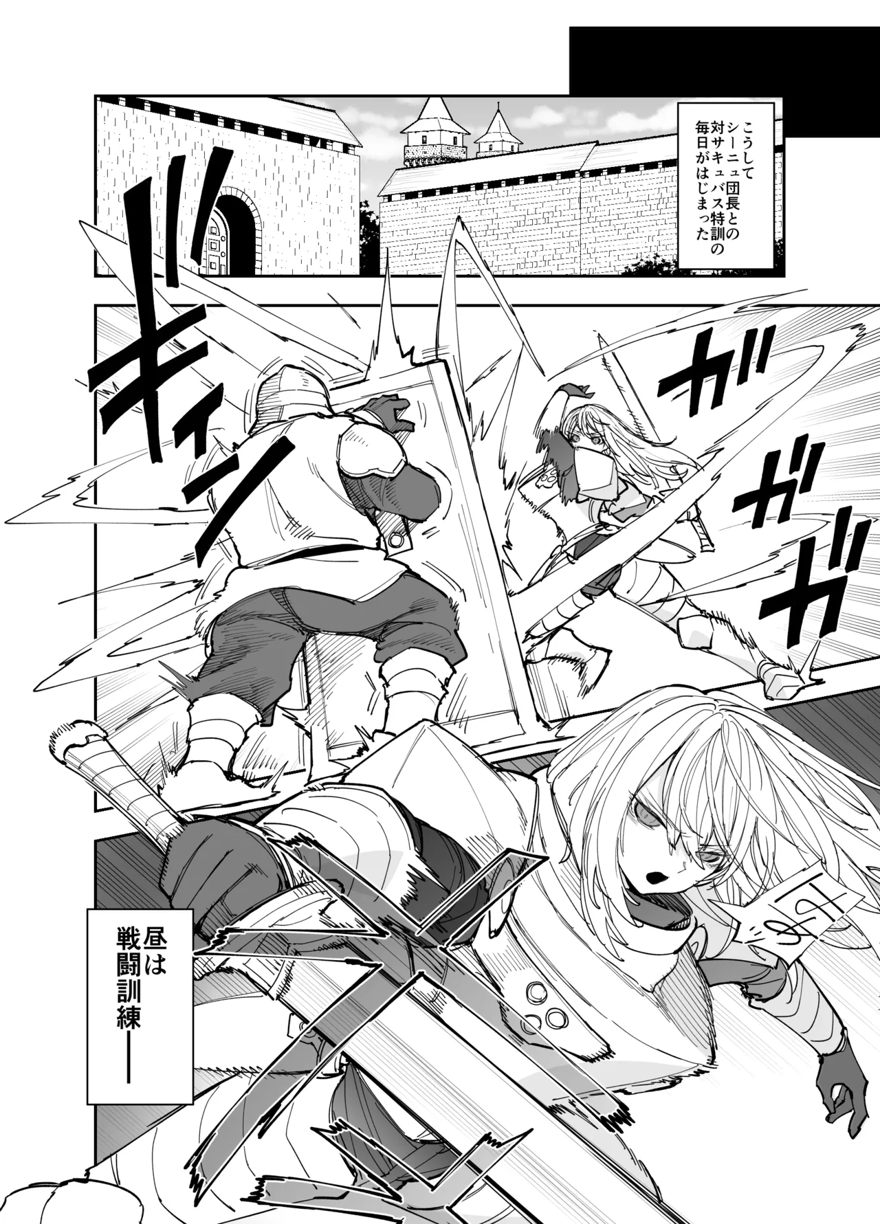 [Naporitan (Nanakotu)] 王国騎士団長の対サキュバス特訓1 图片编号 63