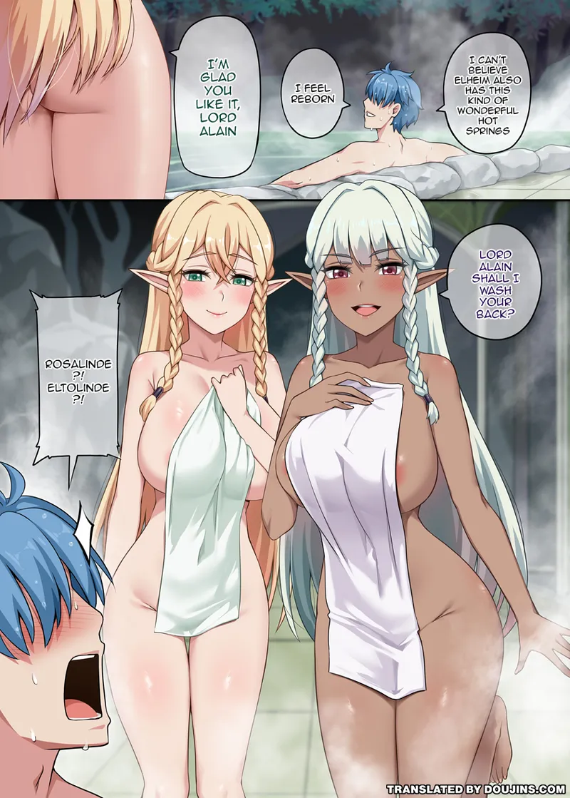 [Darkmaya] Rosalinde & Eltolinde (Unicorn Overlord) [English] {Doujins.com} 图片编号 1