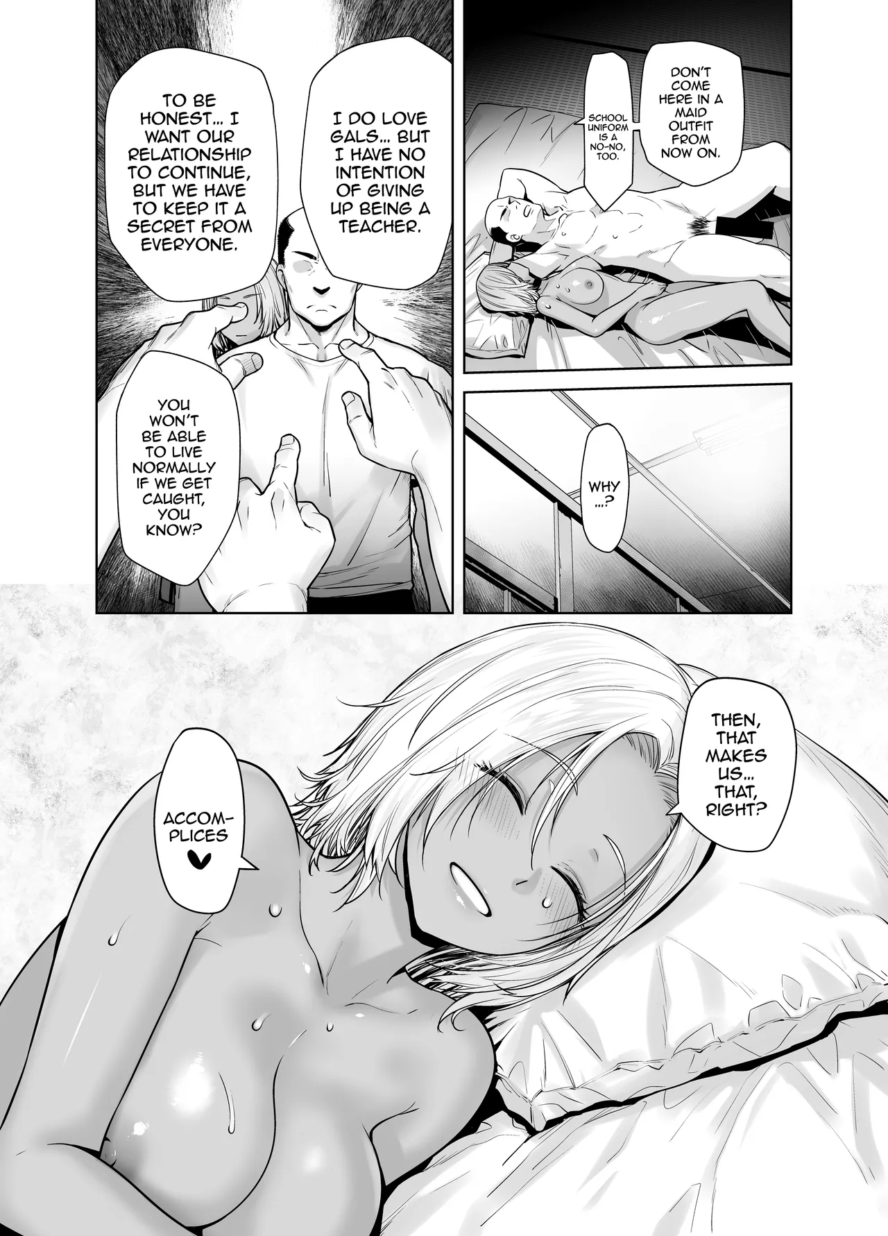 [Kouchaya (Ootsuka Kotora)] Tannin no Meido ni Nacchatta KURO GAL 2 /  The Black Gal Who Became The Homeroom Teacher's Maid 2 [Digital] [English] {Doujins.com} изображение № 34