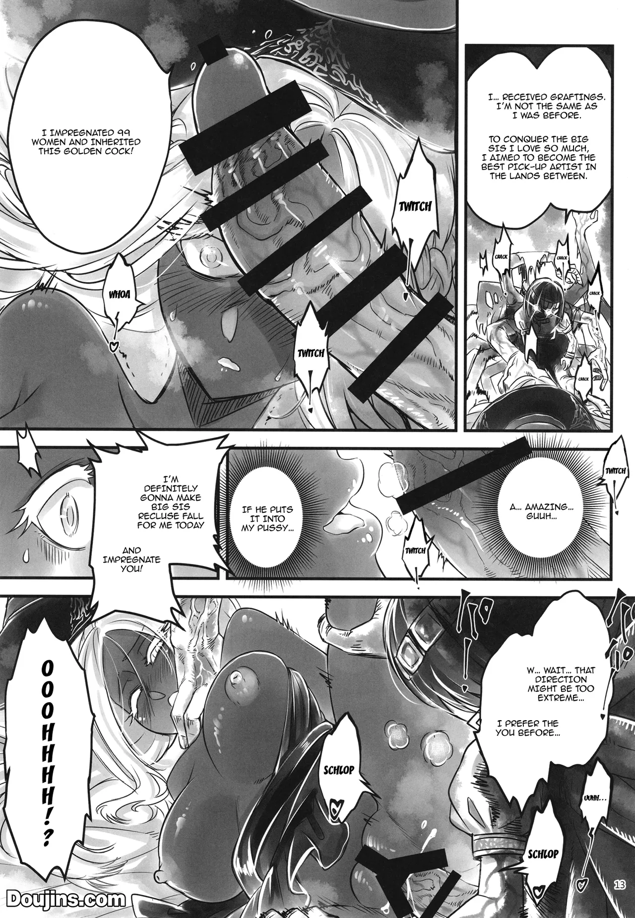 [San Se Fang (Heiqing Langjun)] Elden Kirakira:Nightbrothel | Elden Shining Nightbrothel (Elden Ring: Nightreign) [English] {Doujins.com} [Digital] 画像番号 14