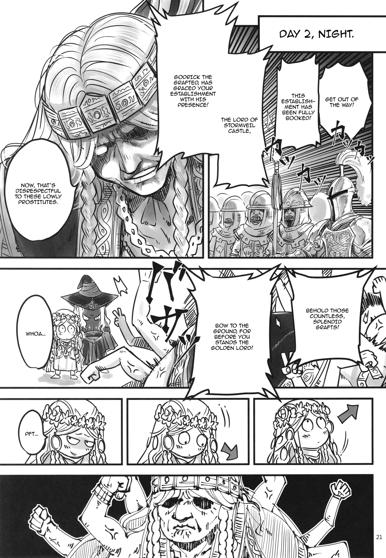 [San Se Fang (Heiqing Langjun)] Elden Kirakira:Nightbrothel | Elden Shining Nightbrothel (Elden Ring: Nightreign) [English] {Doujins.com} [Digital] 画像番号 22