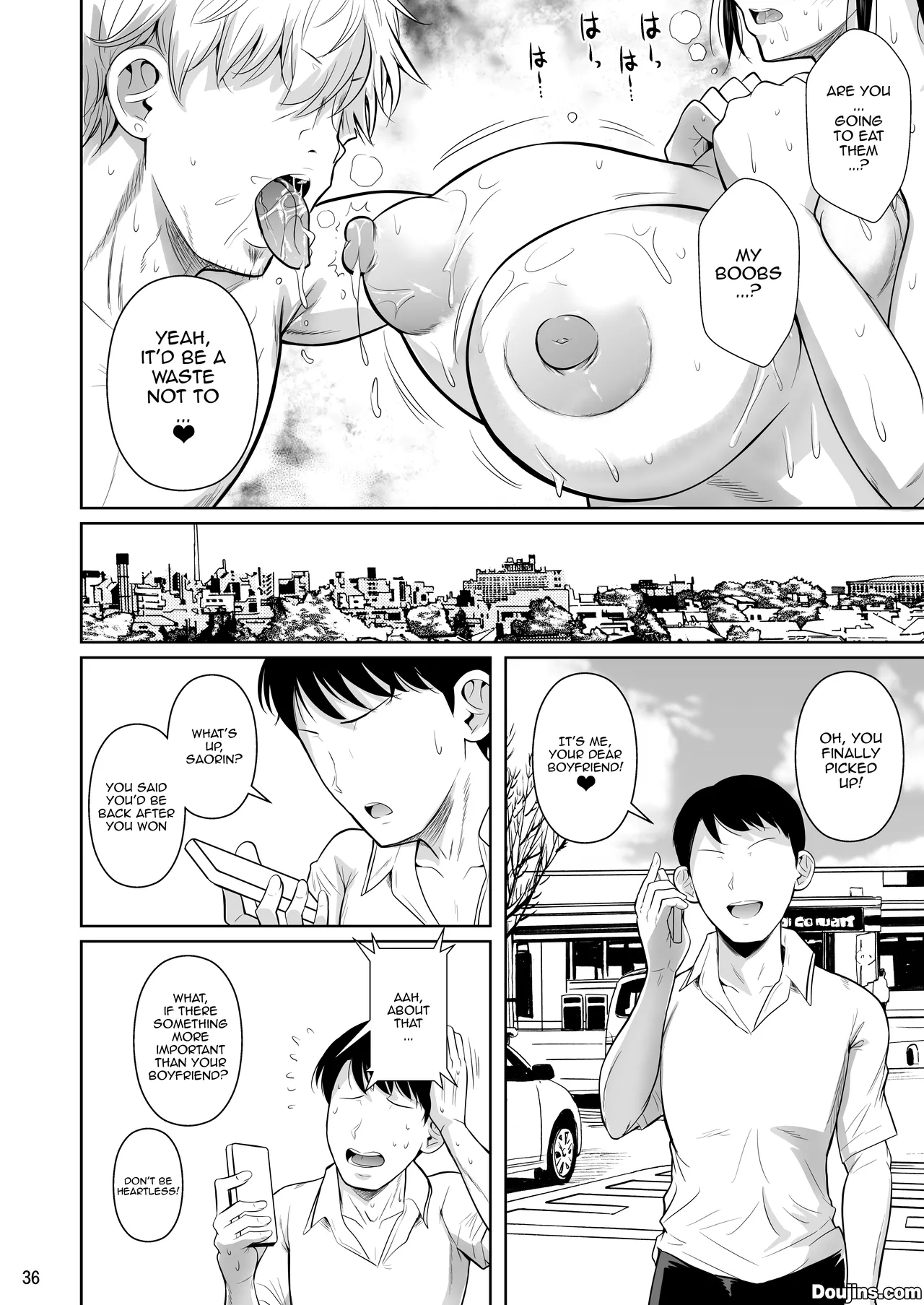 [Shoot The Moon (Fuetakishi)] Asettarashi / Covered in Sweat [Digital] [Strib] (Lance) numero di immagine  37