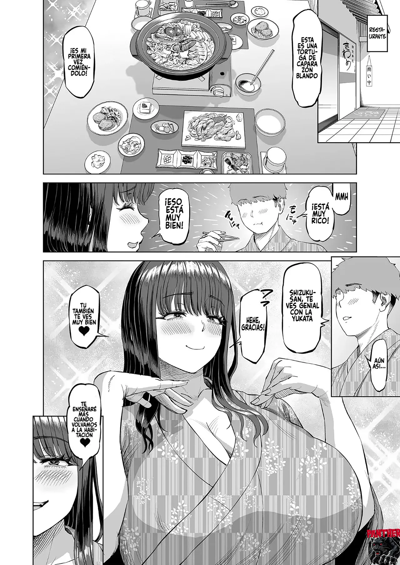 [R Koubou (Ruzi)] Tomodachi no Okaa-san ni Sasowarete... Onsen Ryokou Shichaimashita | Invitado por la madre de mi amigo Fui a un viaje a las aguas termales [Spanish] [Panther Scan] [Digital] 画像番号 27