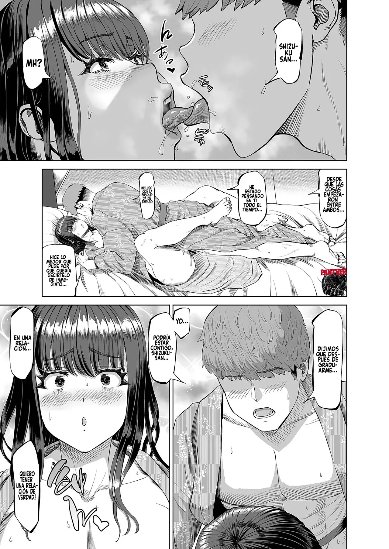 [R Koubou (Ruzi)] Tomodachi no Okaa-san ni Sasowarete... Onsen Ryokou Shichaimashita | Invitado por la madre de mi amigo Fui a un viaje a las aguas termales [Spanish] [Panther Scan] [Digital] 画像番号 34