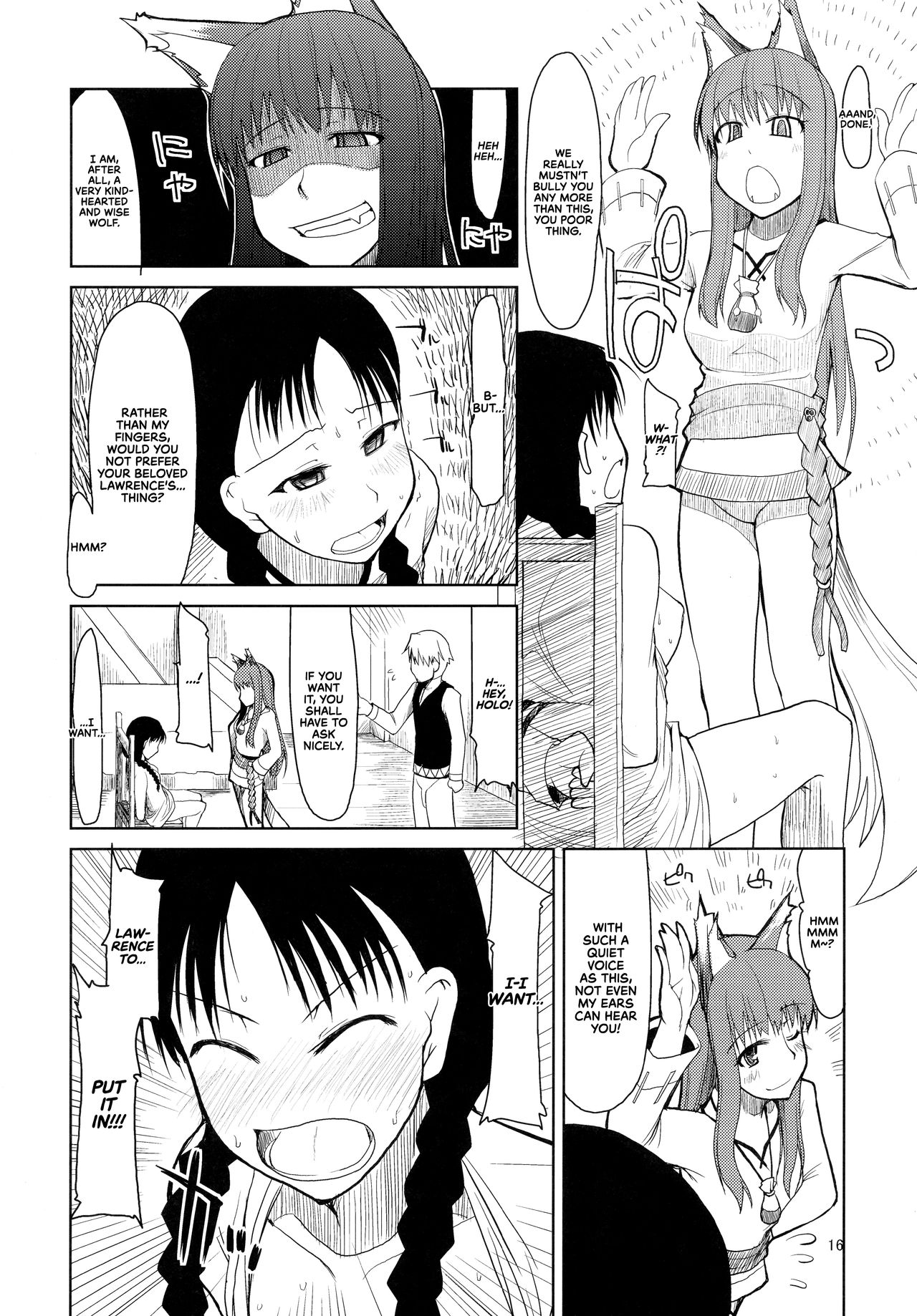 (SC39) [Forbidden-Lips (Ryo)] wolf’s regret (Spice and Wolf) [English] [EHCOVE] image number 17