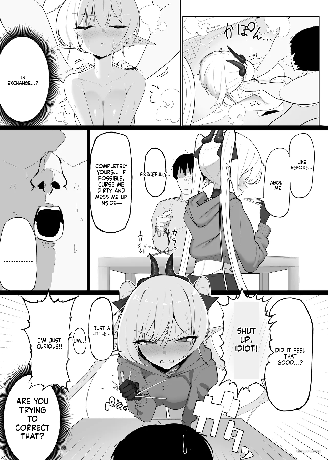 [Osinobu no Yakata (Osinobu)] Atashi no Ejiki ni Narinasai! 2 | Fall Prey To A Succubus! 2 [English] image number 36