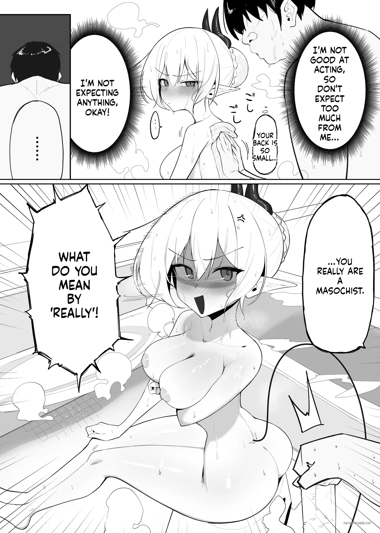 [Osinobu no Yakata (Osinobu)] Atashi no Ejiki ni Narinasai! 2 | Fall Prey To A Succubus! 2 [English] image number 37