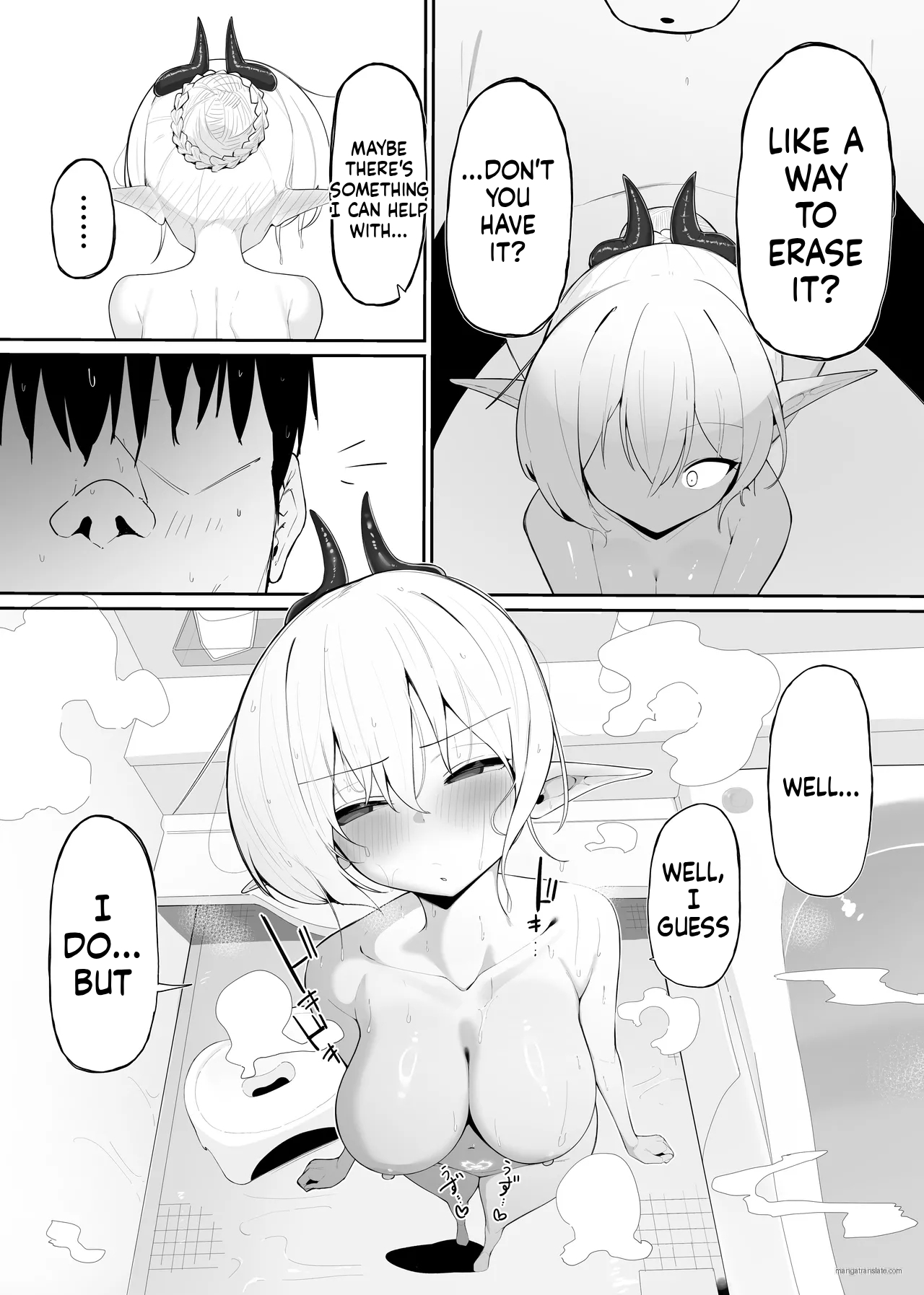 [Osinobu no Yakata (Osinobu)] Atashi no Ejiki ni Narinasai! 2 | Fall Prey To A Succubus! 2 [English] image number 39