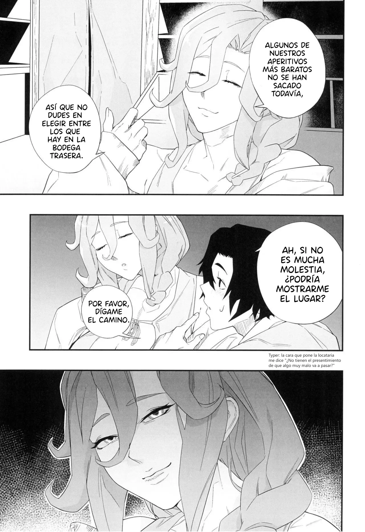 (C104) [Niku Sekai (Ion)] Yokubou ga Semaru Toki｜Cuando el deseo se acerca [Spanish] [BigDaddy Scan] 画像番号 14